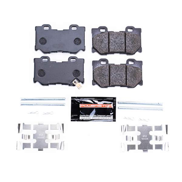 Power Stop PST-1371 Track Day Front Ceramic Brake Pads Power Stop PST-1371 Track Day Front Ceramic Brake Pads