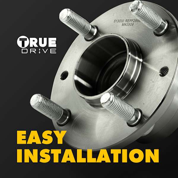 TrueDrive Wheel Hub, With Bearing, 5 x 4.71 in. Bolt Pattern REPB283717