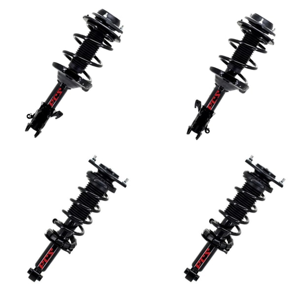 FCS® SET-1333746L-C Front and Rear, Driver and Passenger Side Loaded Strut  - Set of 4