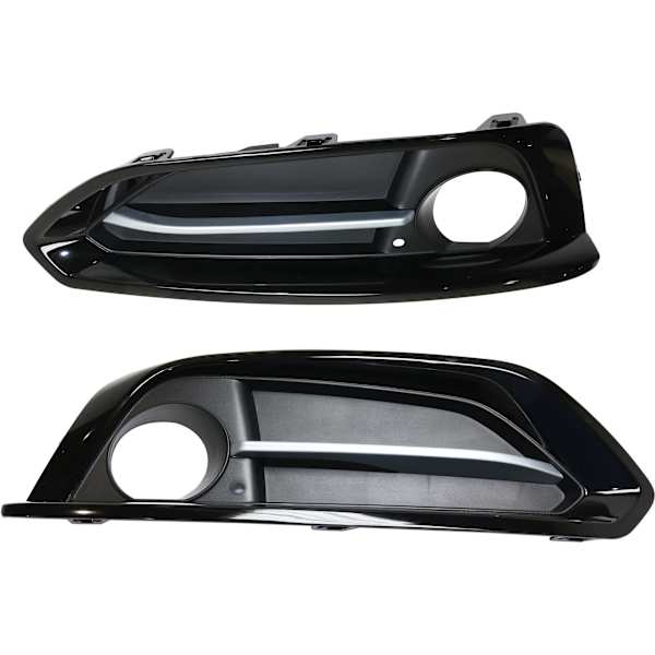 2PCS Car Left + Right LED Angel Eye Fog Lamp Assembly Daytime Running Light DRL H11 12V For Honda Civic Hatchback 2017 - 2020