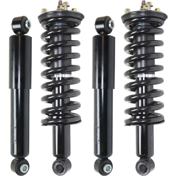 TrueDrive Shocks and Loaded Struts Front and Rear, Driver and