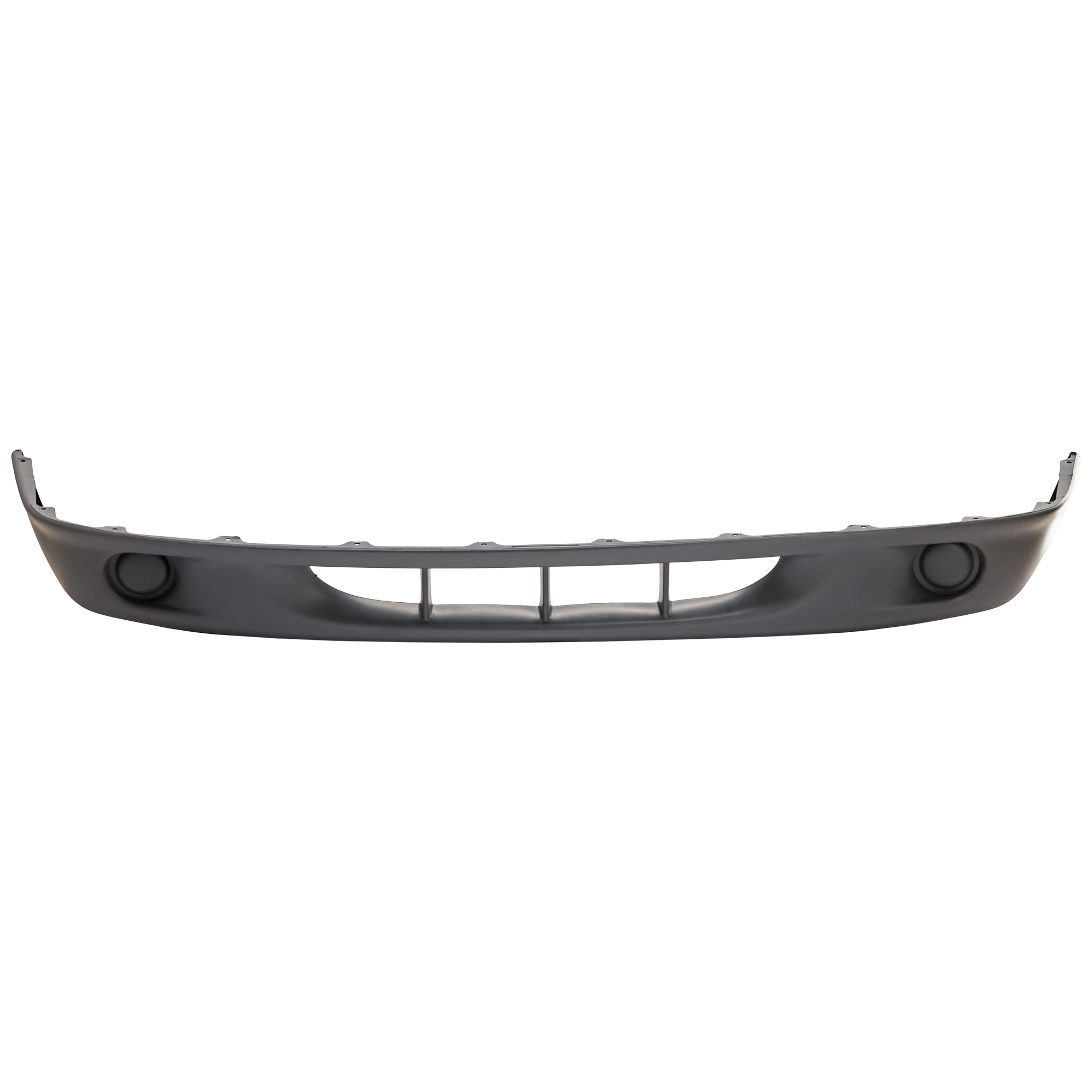 AM DAKOTA 97-00 FRONT BUMPER COVER Lower Fascia 2 pc Type Bumper Textured w o Fog Light Holes SKU 10017 Partslink CH1000245 OEM 55076871AB