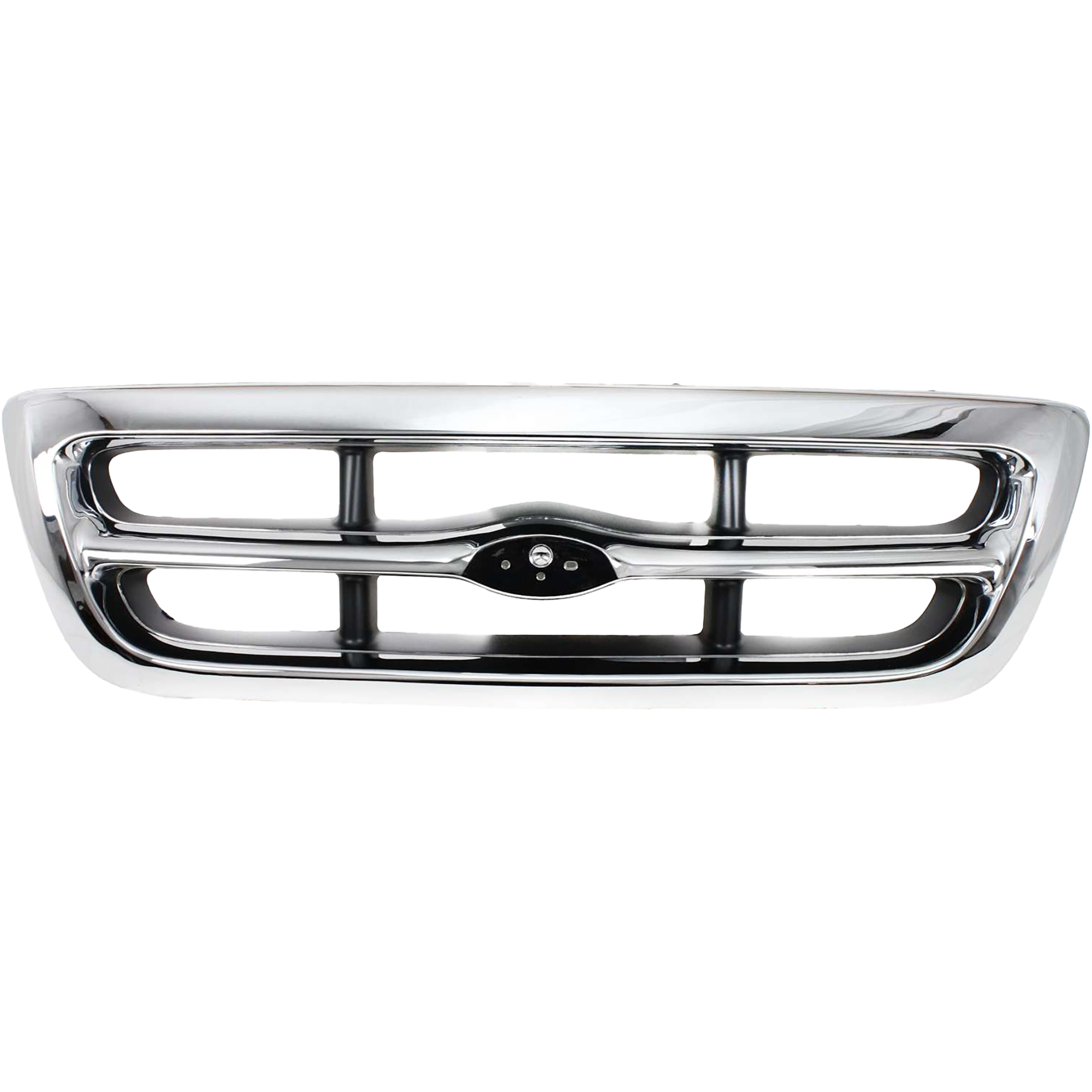 AM RANGER 98-00 GRILLE Chrome with Platinum Background RWD XLT Model SKU 10054 Partslink FO1200340 OEM F87Z8200EAA