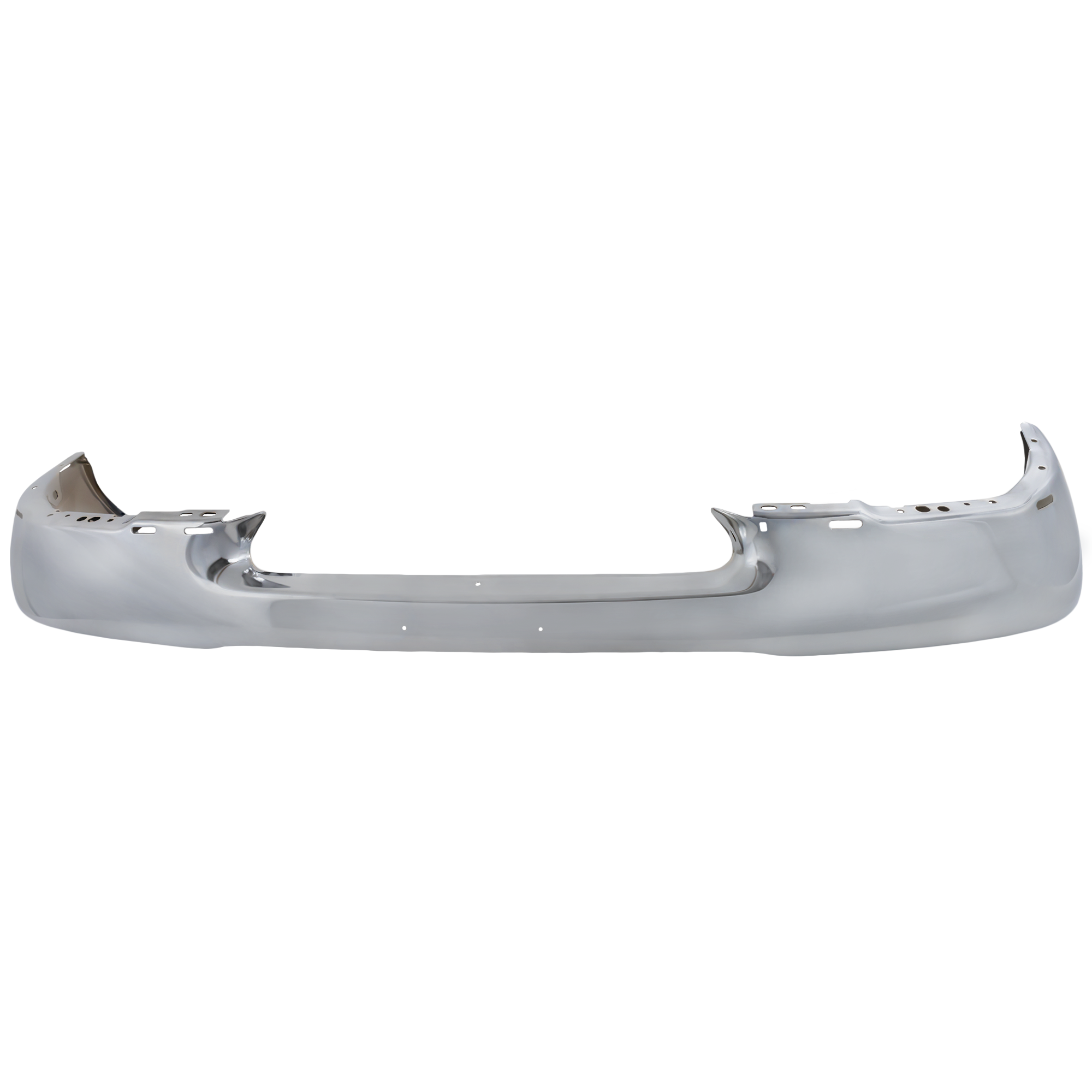 AM RANGER 98-00 FRONT BUMPER Chrome Styleside w o Pad Holes SKU 10067-1 Partslink FO1002361 OEM XL5Z17757BA