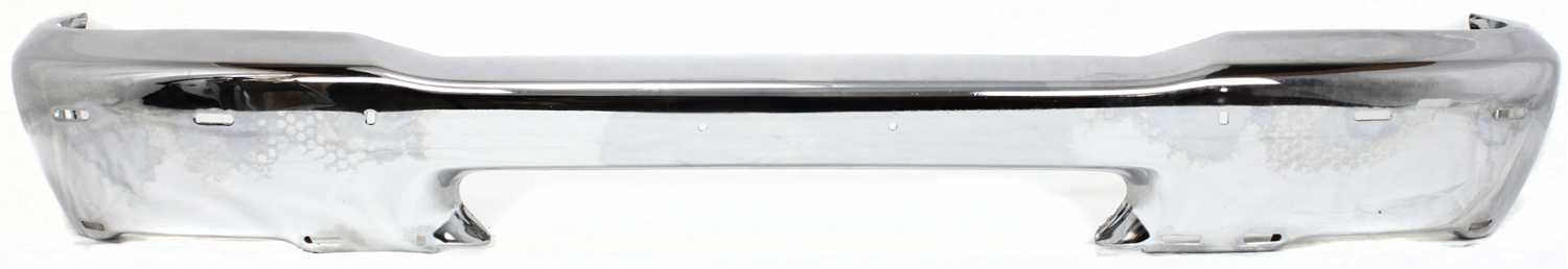AM RANGER 98-00 FRONT BUMPER Chrome Styleside w Pad Holes SKU 10067 Partslink FO1002346 OEM F87Z17757BA