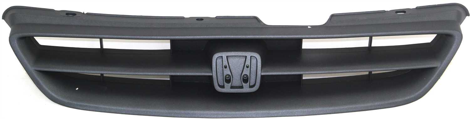 AM ACCORD 98-00 GRILLE Primed Shell and Insert Polypropylene 2 Door Coupe SKU 10108 Partslink HO1200140 OEM 75101S82A01