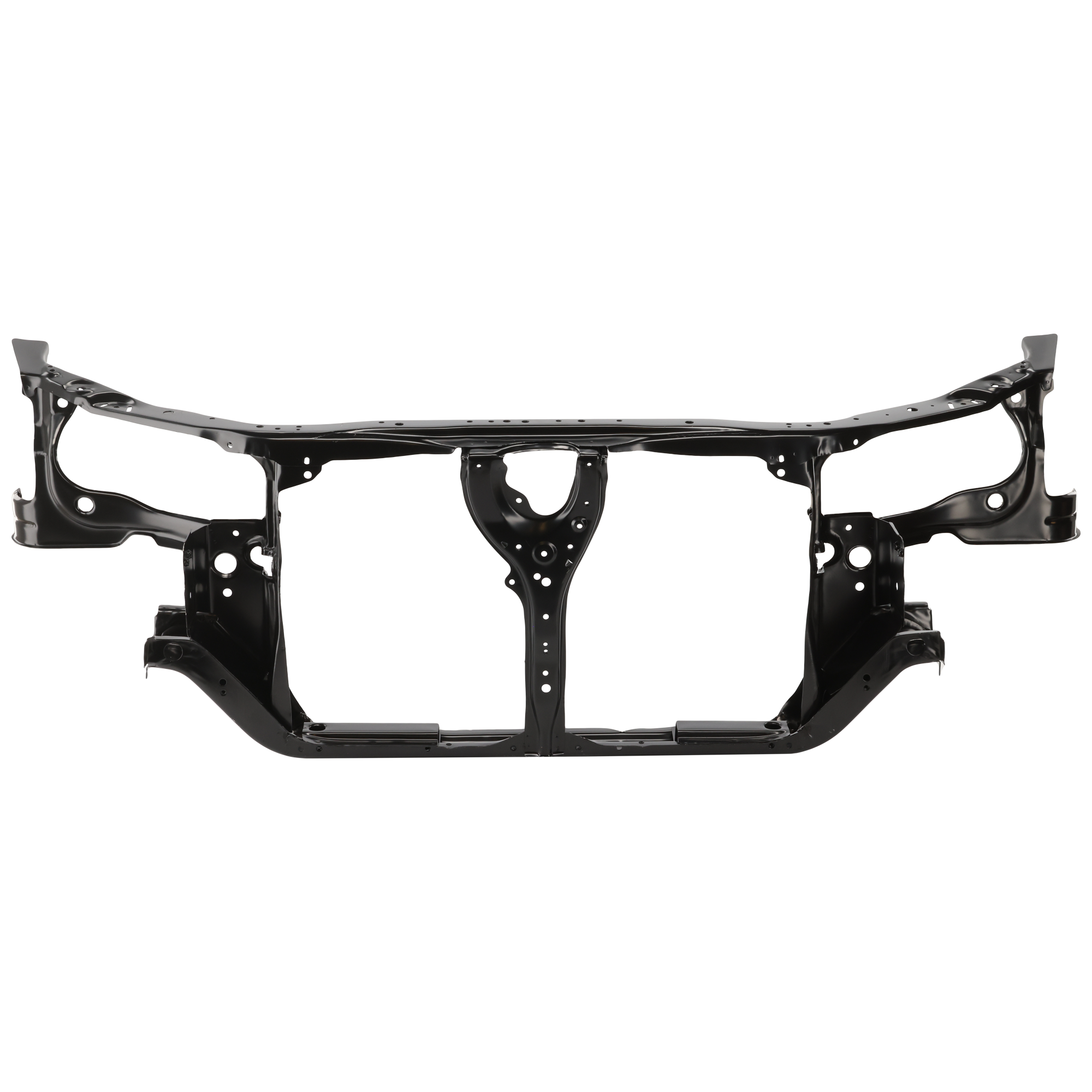 AM ACCORD 98-02 RADIATOR SUPPORT Assembly Black Steel w A C SKU 10110 Partslink HO1225115 OEM 60400S4LA00ZZ