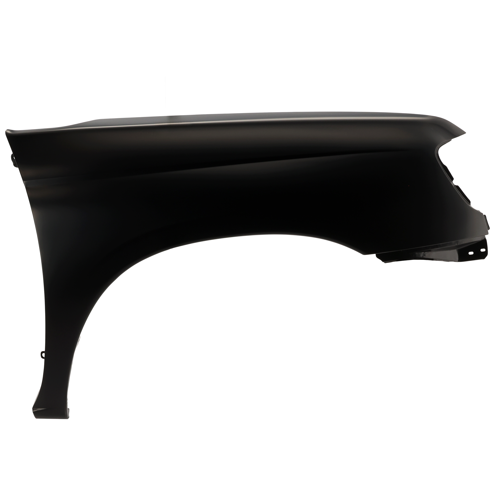 AM FRONTIER 98-00 FRONT FENDER RH Primed 2WD w o Molding Holes SKU 10526 Partslink NI1241158 OEM 631123S530