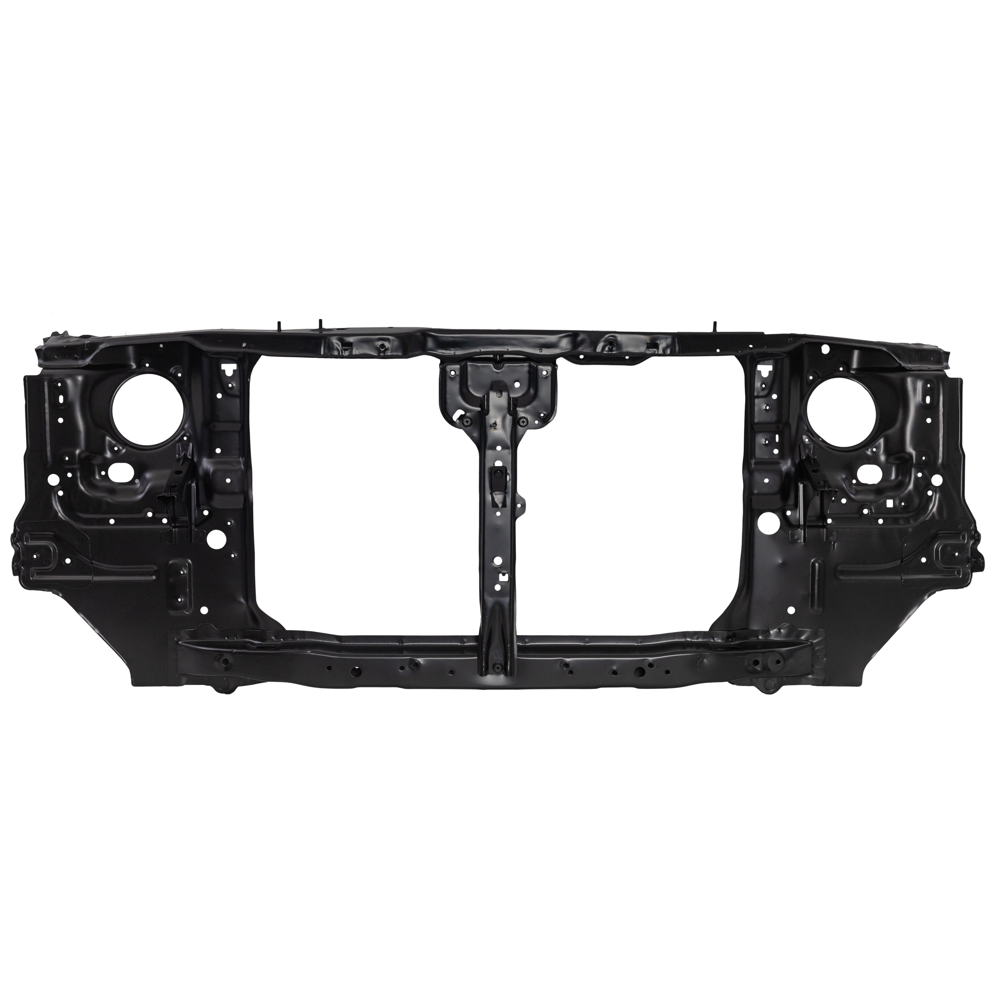AM FRONTIER 01-02 RADIATOR SUPPORT Assembly Black Steel SKU 10535 Partslink NI1225150 OEM 625009Z430