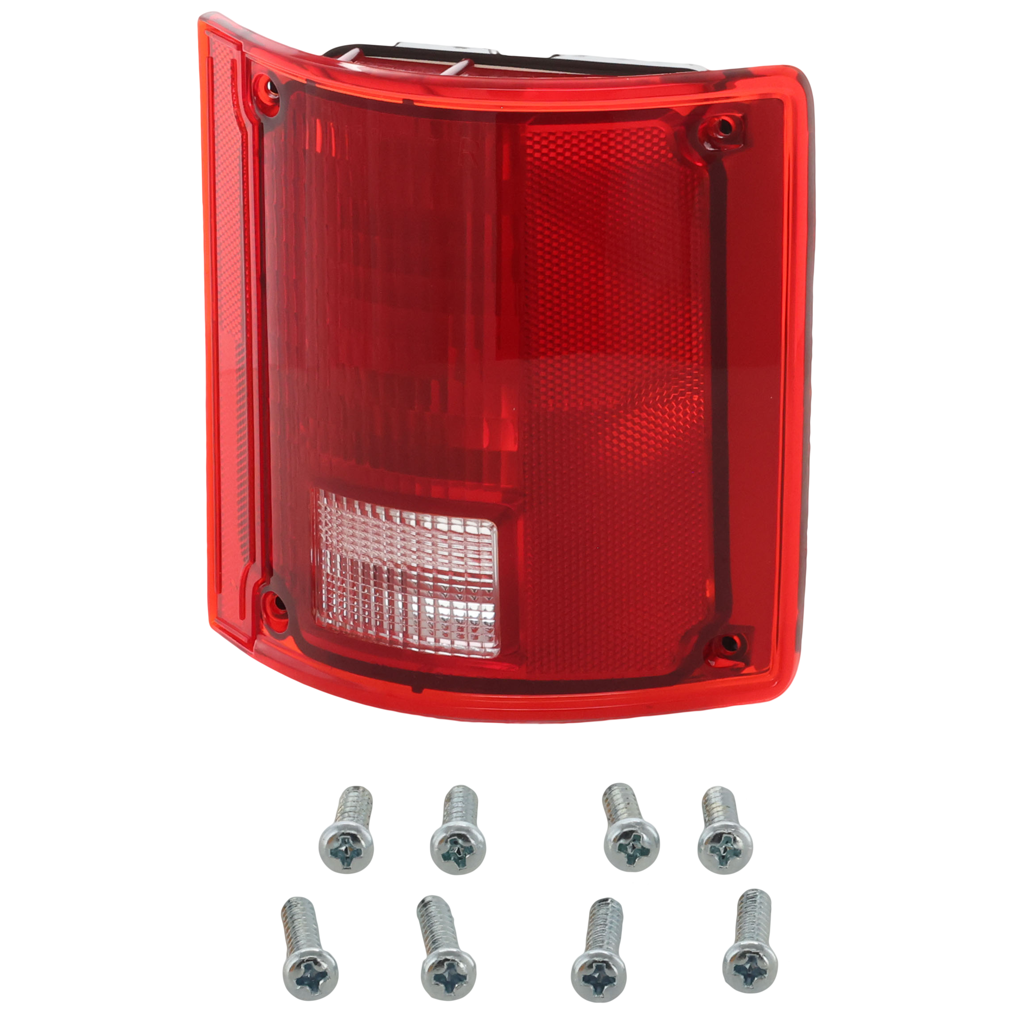 AM SUBURBAN 78-91 TAIL LAMP RH Lens and Housing Halogen w o Chrome Trim SKU 11-1282-01 Partslink GM2801121 OEM 5965776-5965772-5965776 PFM