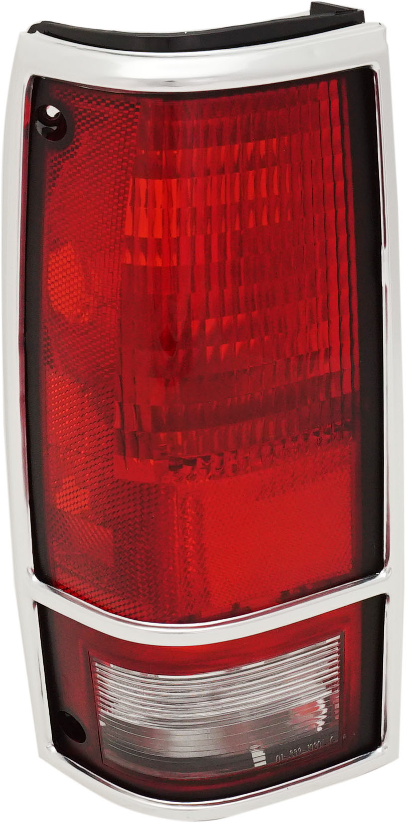 AM S10 BLAZER 83-94 TAIL LAMP LH Lens and Housing Halogen w Chrome Trim SKU 11-1325-97 Partslink GM2800123 OEM 917919