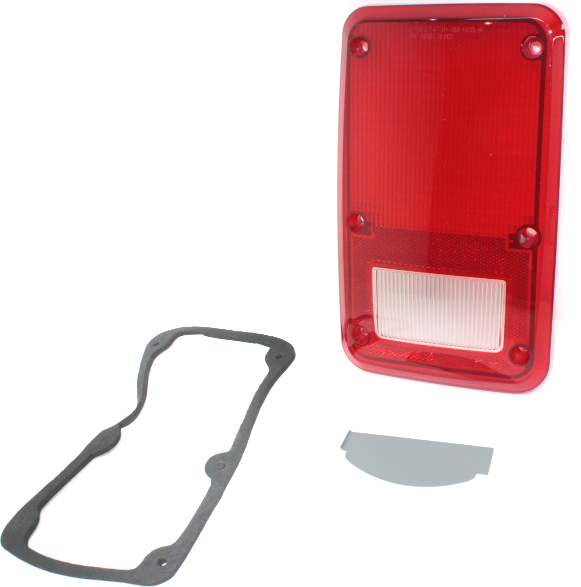 AM DODGE FULL SIZE VAN 78-93 TAIL LAMP LENS LH SKU 11-1436-02 Partslink CH2808102 OEM 4057973