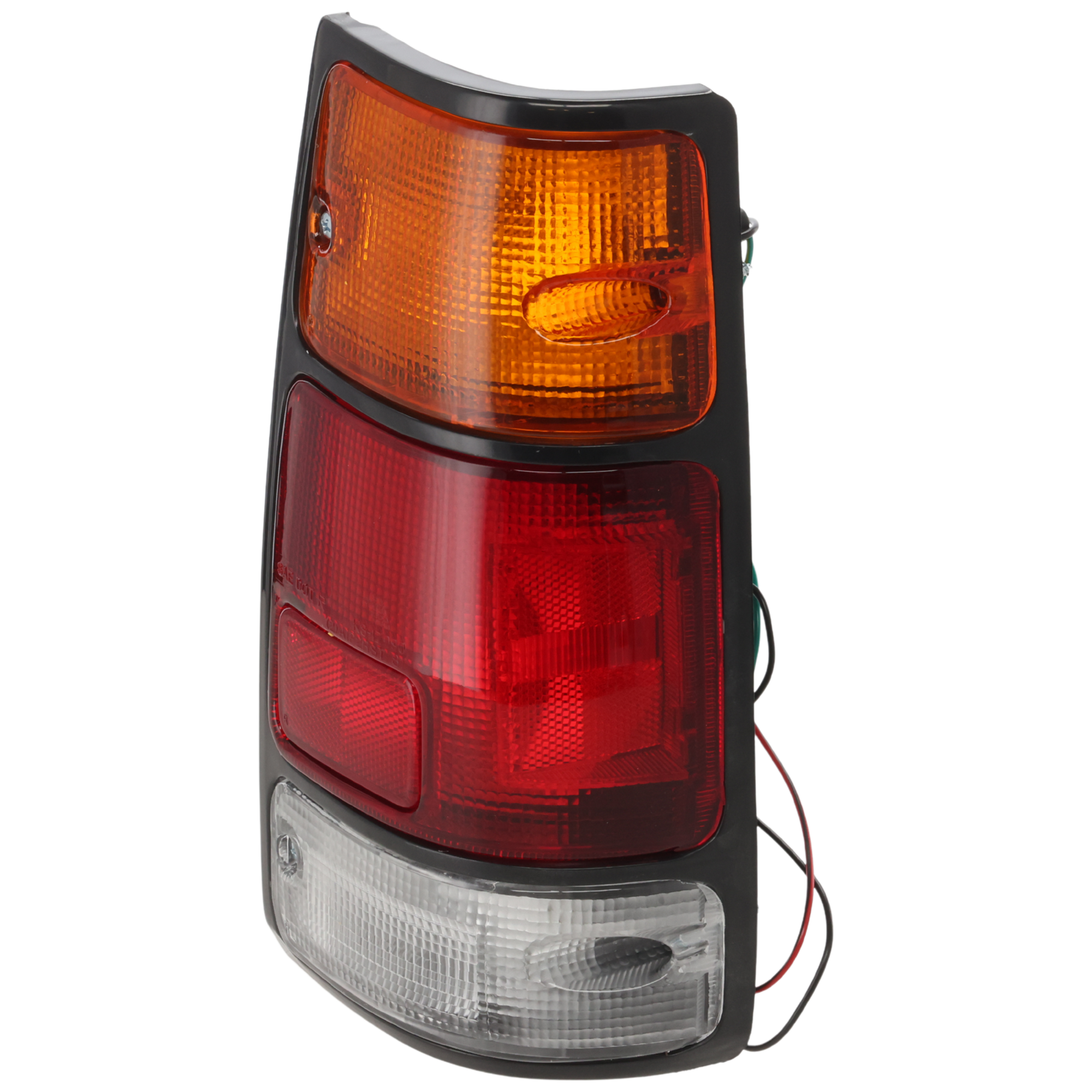AM PICKUP 88-95 PASSPORT 94-97 TAIL LAMP RH Assembly Halogen w Black Trim SKU 11-5057-00 Partslink IZ2801103 OEM 8971210720