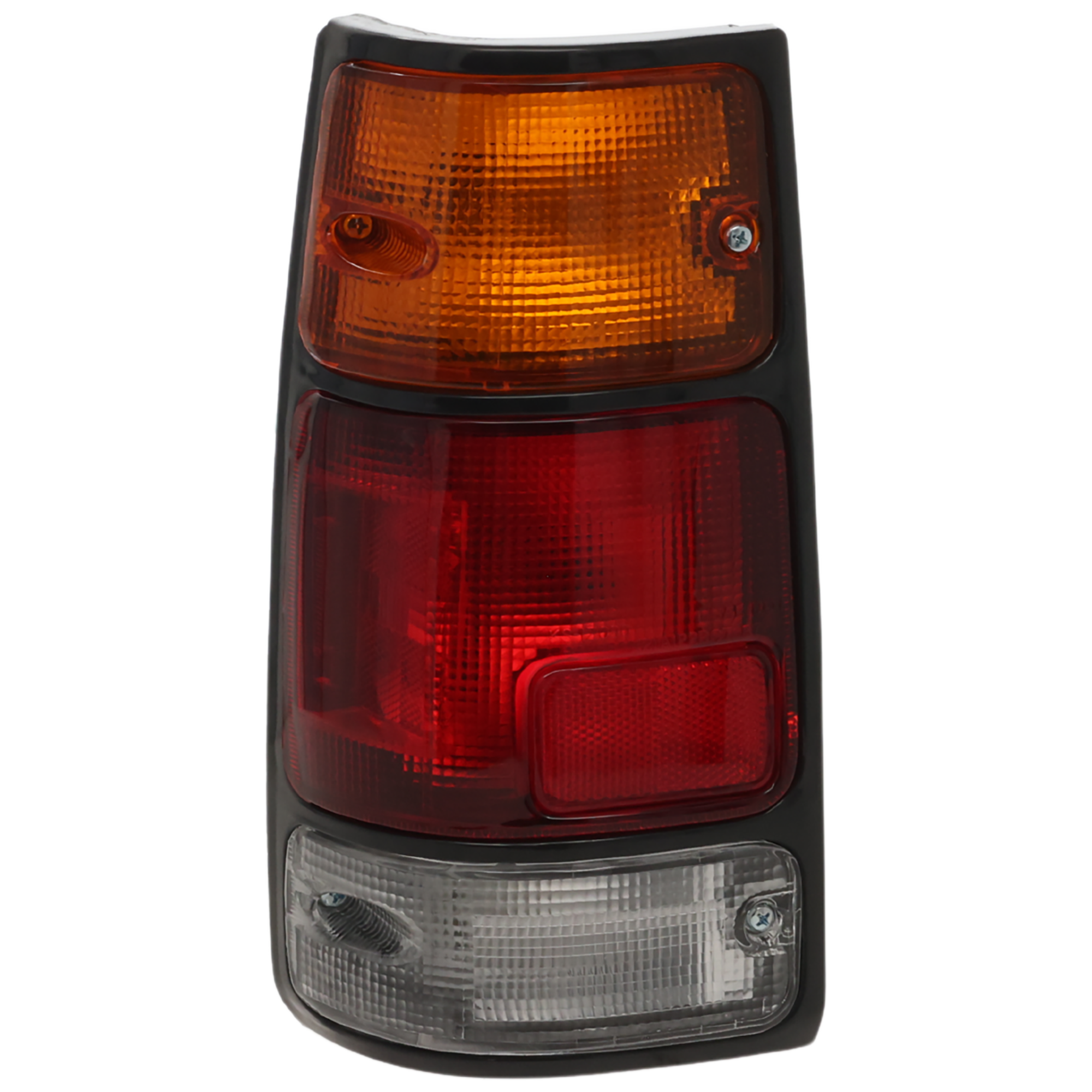 AM PICKUP 88-95 PASSPORT 94-97 TAIL LAMP LH Assembly Halogen w Black Trim SKU 11-5058-00 Partslink IZ2800103 OEM 8971210730