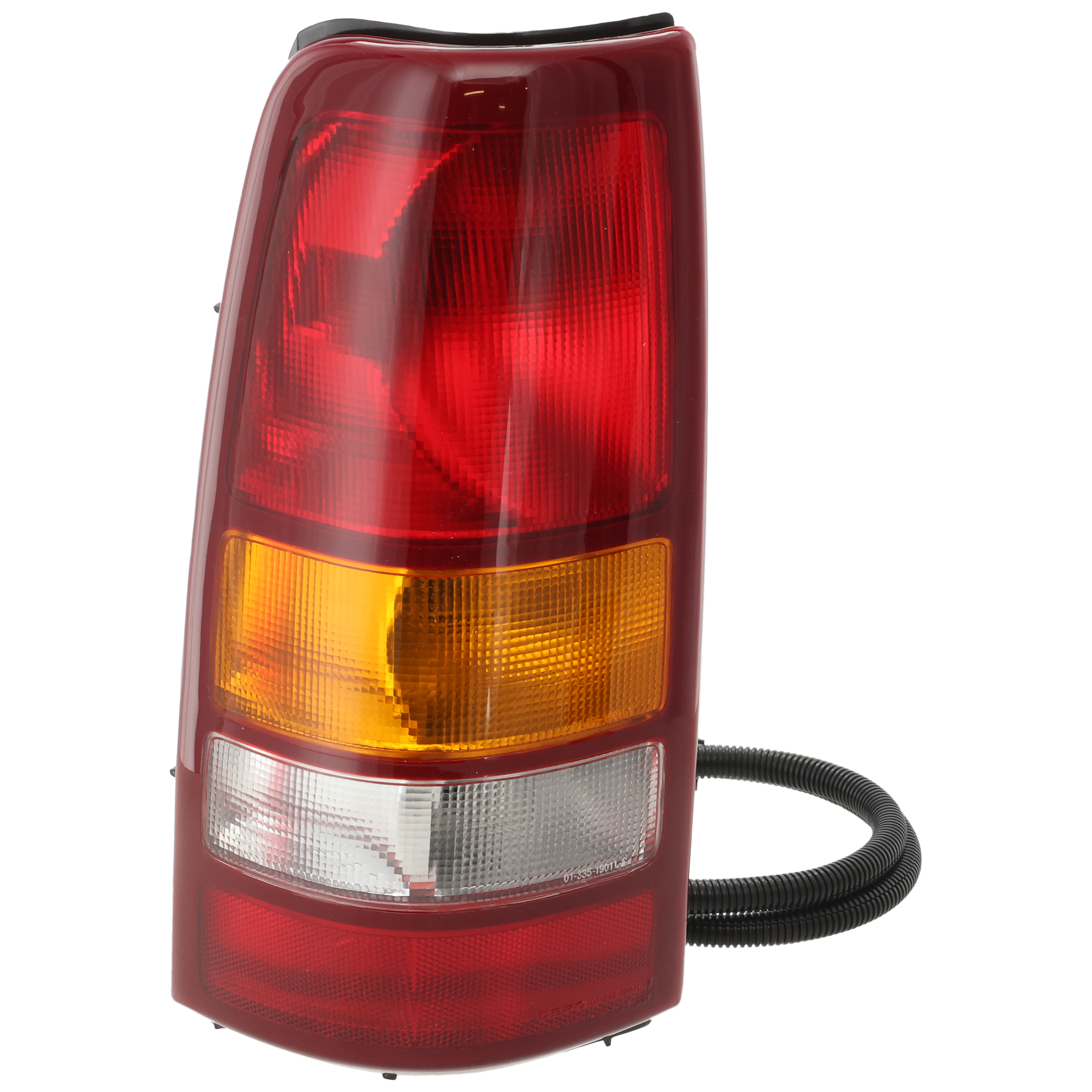AM SILVERADO 1500-2500-99-02 SIERRA 1500-2500-99-03 TAIL LAMP LH Assembly Halogen Fleetside SKU 11-5186-01 Partslink GM2800186 OEM 19169017