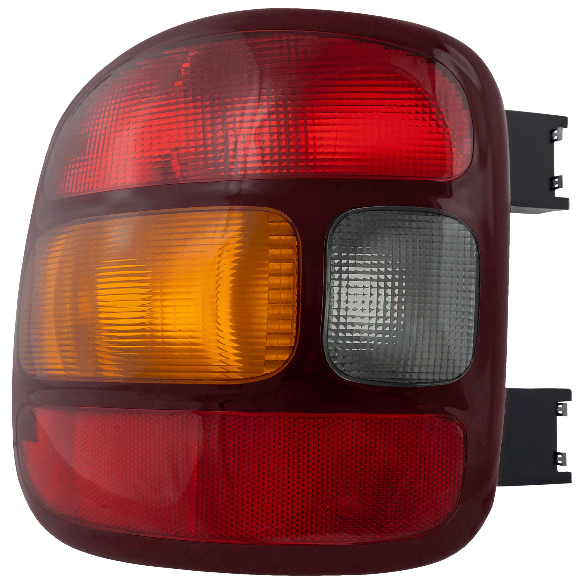 AM SIERRA P U 99-03 TAIL LAMP LH Lens and Housing Stepside SKU 11-5200-01 Partslink GM2800136 OEM 19169012