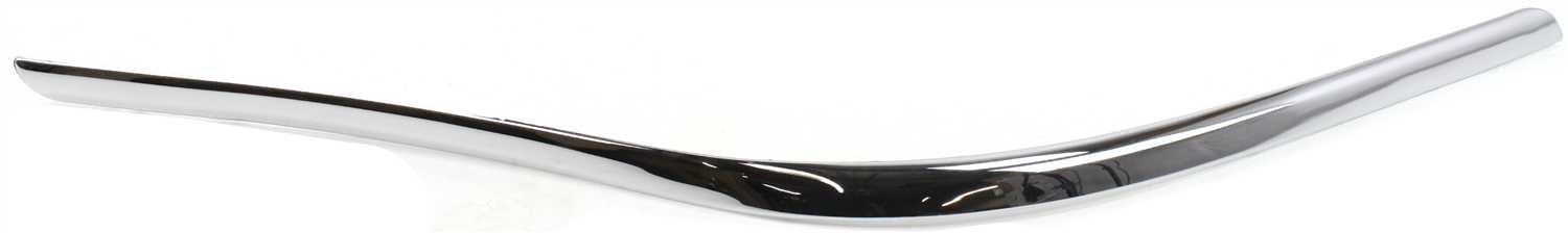 AM TOWN CAR 98-02 FRONT BUMPER MOLDING RH Chrome Plastic SKU 11001 Partslink FO1059273 OEM F8VZ17K833BA
