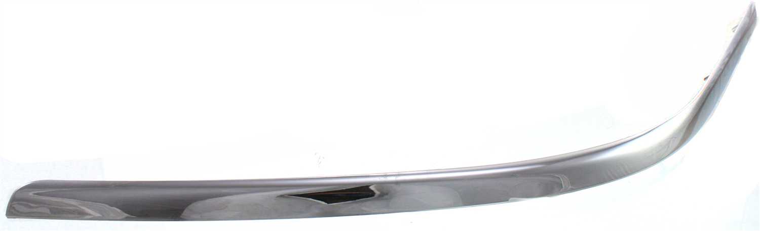 AM TOWN CAR 98-02 FRONT BUMPER MOLDING LH Chrome Plastic SKU 11002 Partslink FO1058273 OEM F8VZ17K834BA