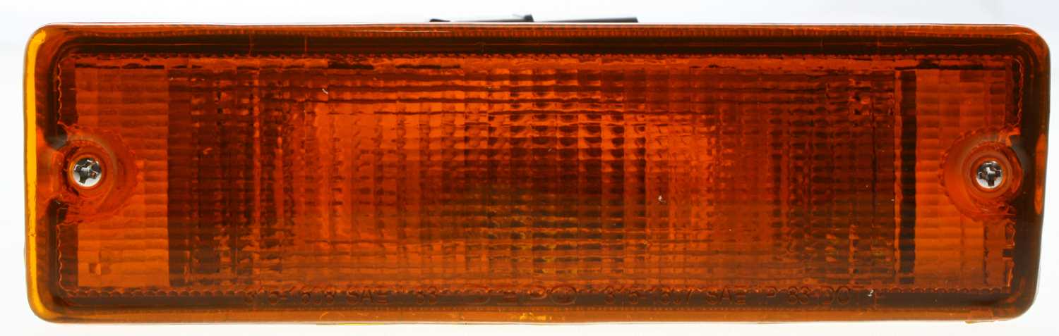 AM NISSAN PICKUP 86-87 SIGNAL LAMP LH Assembly SKU 12-1230-00 Partslink NI2520106 OEM B612501G00