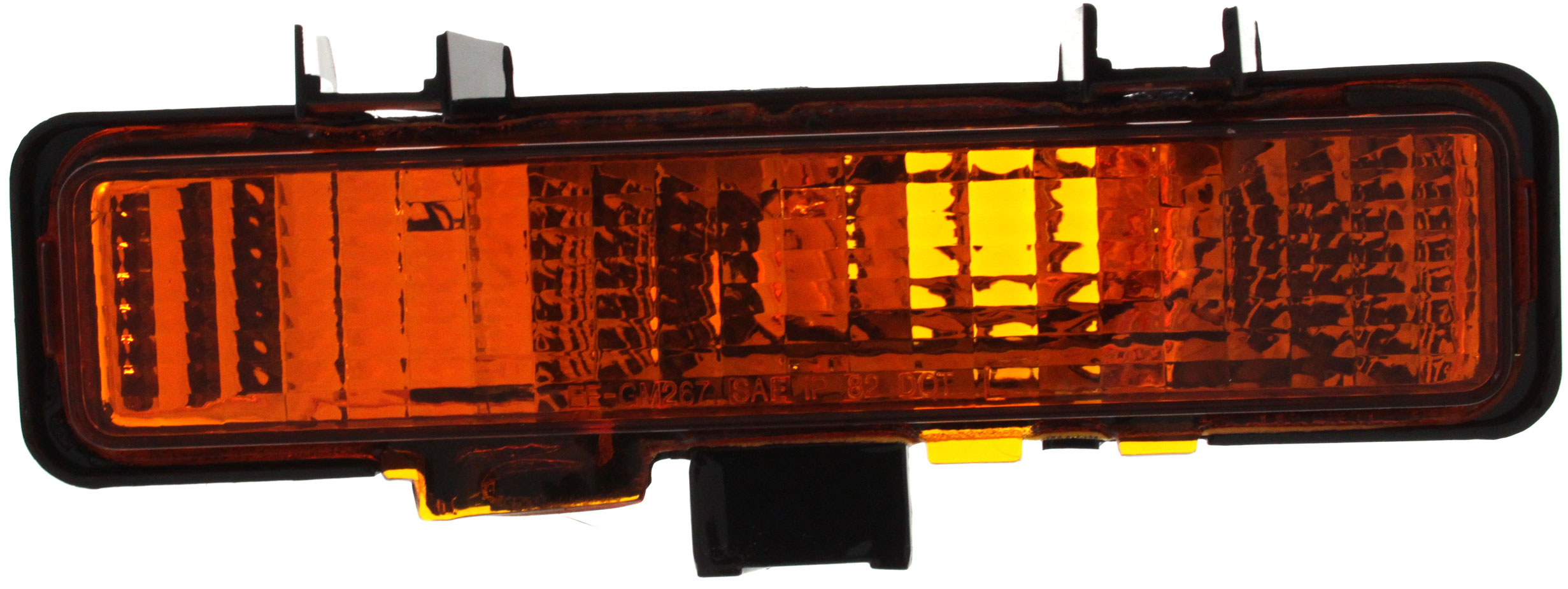 AM S10 PICKUP 82-93 SIGNAL LAMP LH Lens and Housing SKU 12-1248-01 Partslink GM2520109 OEM 5976643