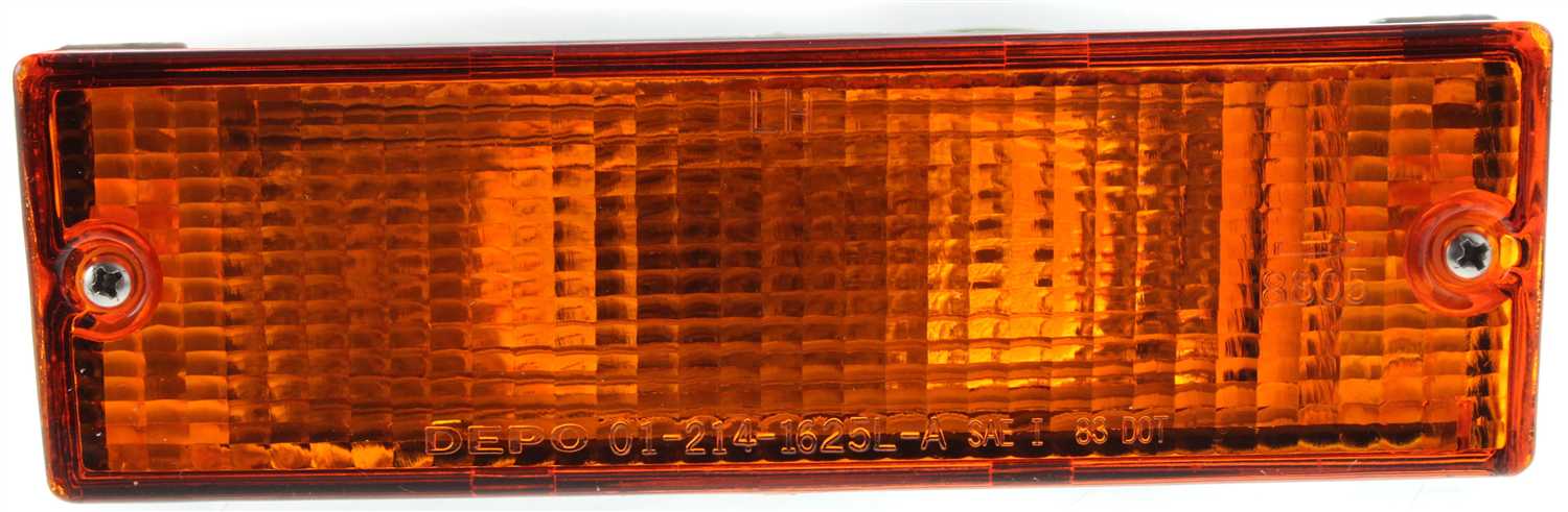 AM MITSUBISHI P U 87-96 SIGNAL LAMP LH Assembly SKU 12-1309-50 Partslink MI2530101 OEM MB912713
