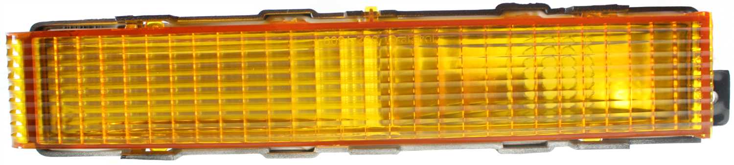 AM CUTLASS CIERA 82-96 SIGNAL LAMP RH Lens and Housing With Amber Lens SKU 12-1397-01 Partslink GM2521101 OEM 918734
