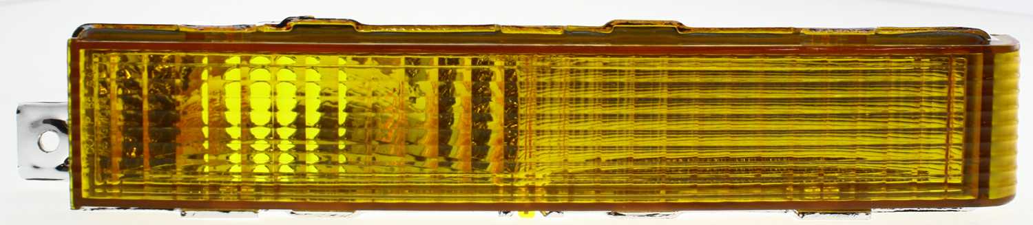 AM CUTLASS CIERA 82-96 SIGNAL LAMP LH Lens and Housing With Amber Lens SKU 12-1398-01 Partslink GM2520101 OEM 918733