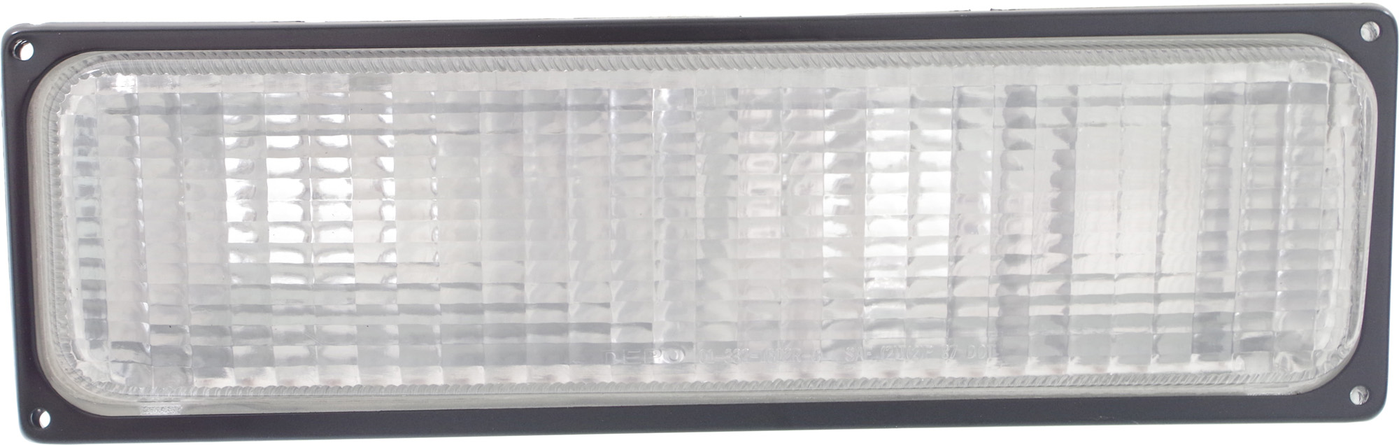 AM C K FULL SIZE 88-89 SIGNAL LAMP RH Lens and Housing Dual Sealed Beam Headlights SKU 12-1411-63 Partslink GM2521103 OEM 5974336