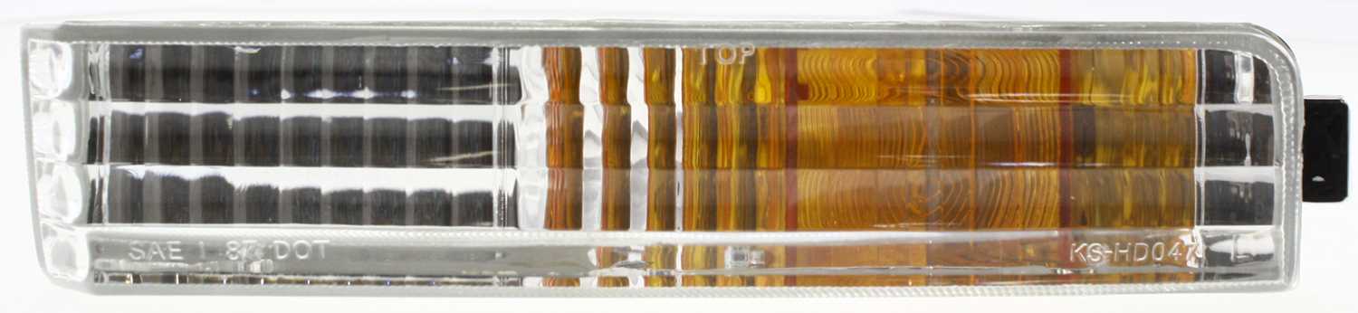 AM ACCORD 90-91 SIGNAL LAMP LH Assembly Coupe Sedan SKU 12-1420-00 Partslink HO2530109 OEM 33350SM4A03