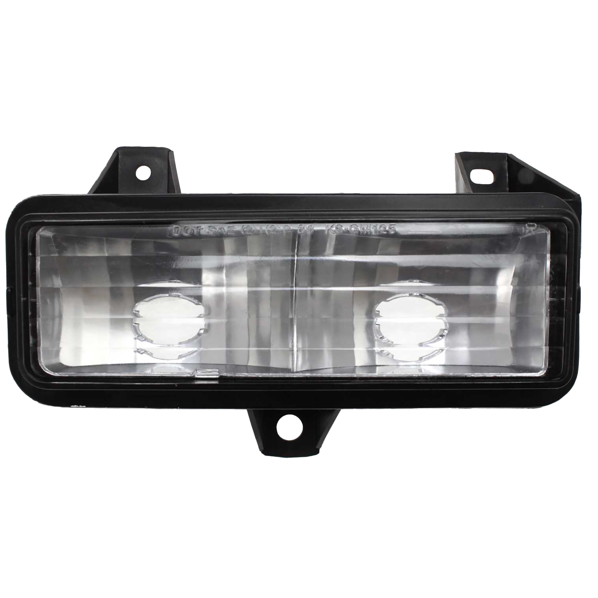 AM SUBURBAN 89-91 G SERIES VAN 92-96 PARK LAMP RH Lens and Housing w Single Headlamp SKU 12-1557-01 Partslink GM2521129 OEM 16510854
