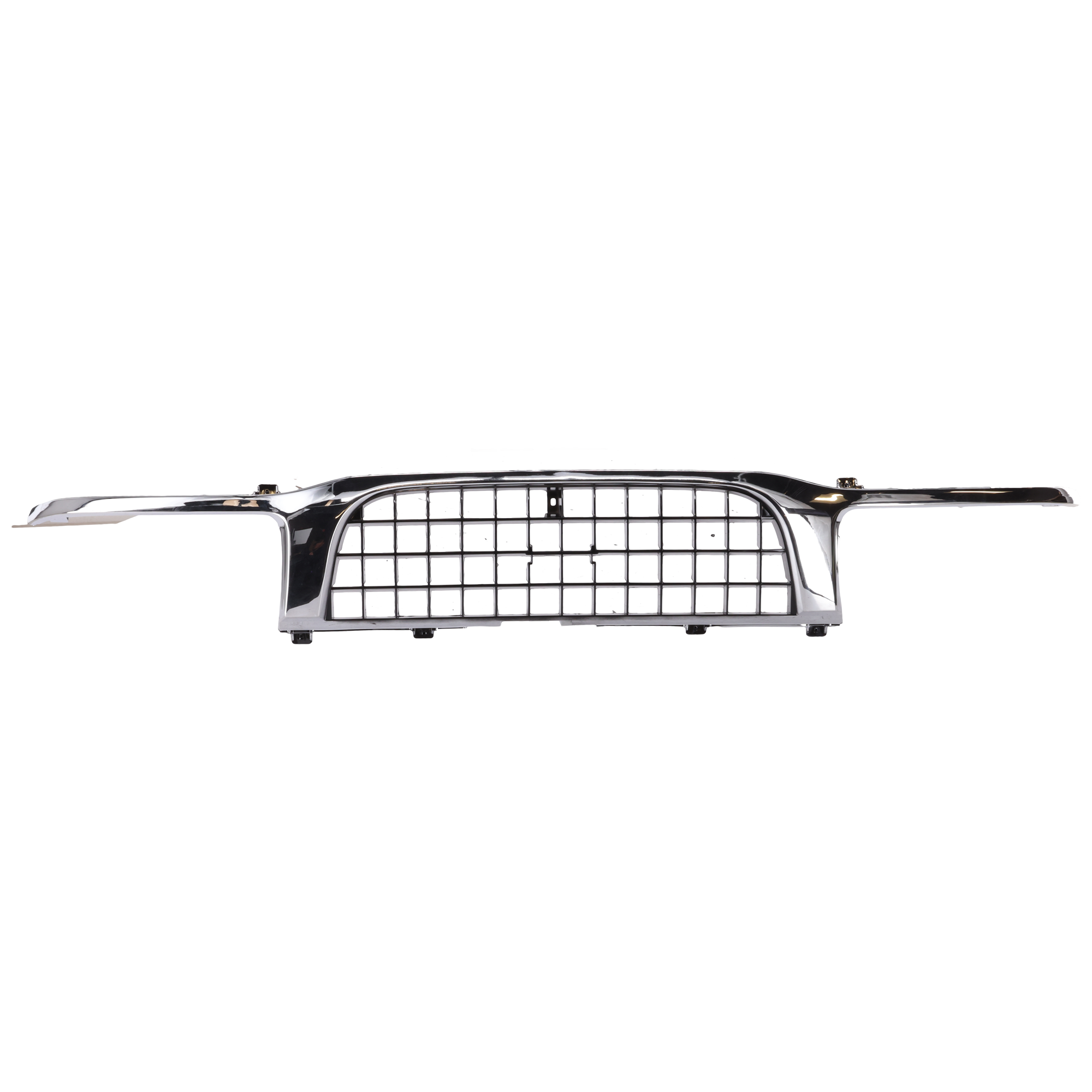 AM RODEO 93-97 GRILLE Chrome Shell Painted Black Insert SKU 1480-6 Partslink IZ1200113 OEM 8943693623