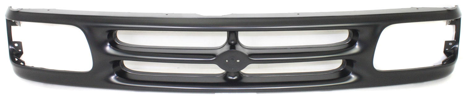 AM MAZDA PICKUP 94-97 GRILLE Painted Black Shell and Insert Base SE Models SKU 1616 Partslink MA1200145 OEM ZZM150710
