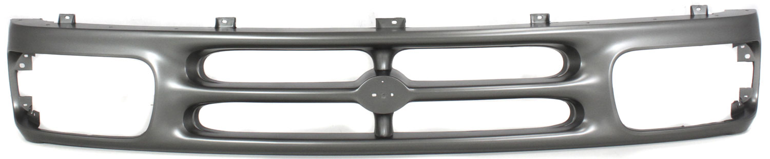 AM MAZDA PICKUP 94-96 GRILLE Painted Silver Shell and Insert LE Model SKU 1617 Partslink MA1200144 OEM ZZM350710