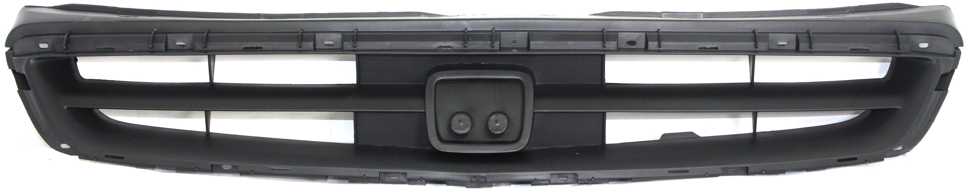 AM CIVIC 99-00 GRILLE Textured Black Shell and Insert w o Molding Exc. Si Model Coupe Hatchback SKU 17106 Partslink HO1200146 OEM 71121S02003