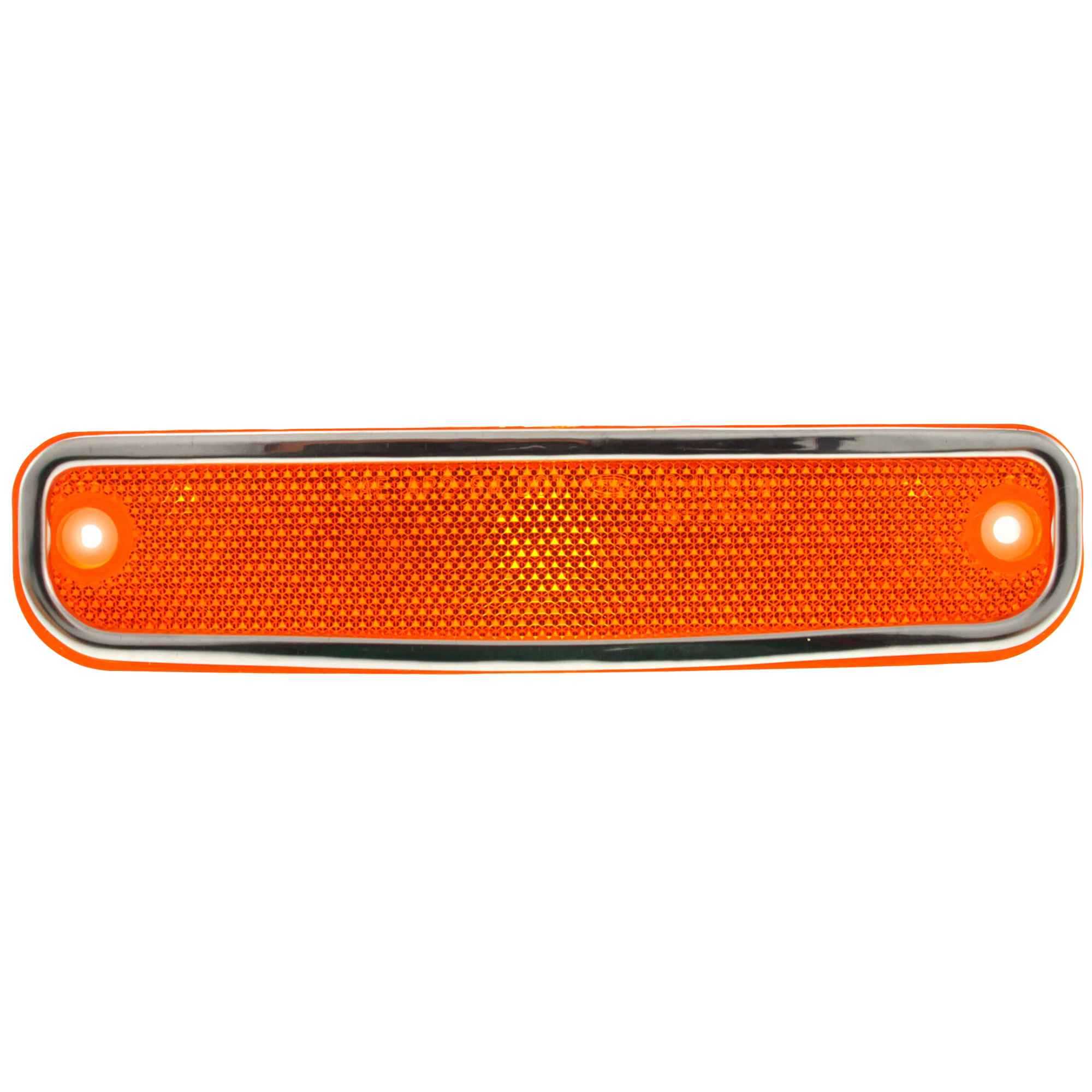 AM C K SERIES PU 73-80 FRONT SIDE MARKER LAMP RH=LH w o Chrome Trim SKU 18-1198-66 Partslink GM2550108 OEM 6270434