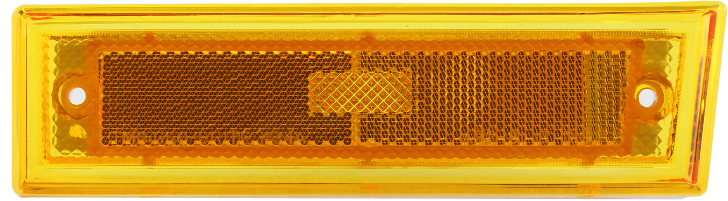 AM SUBURBAN 81-91 FRONT SIDE MARKER LAMP LH Lens and Housing w o Chrome Trim SKU 18-1201-01 Partslink GM2550112 OEM 915449