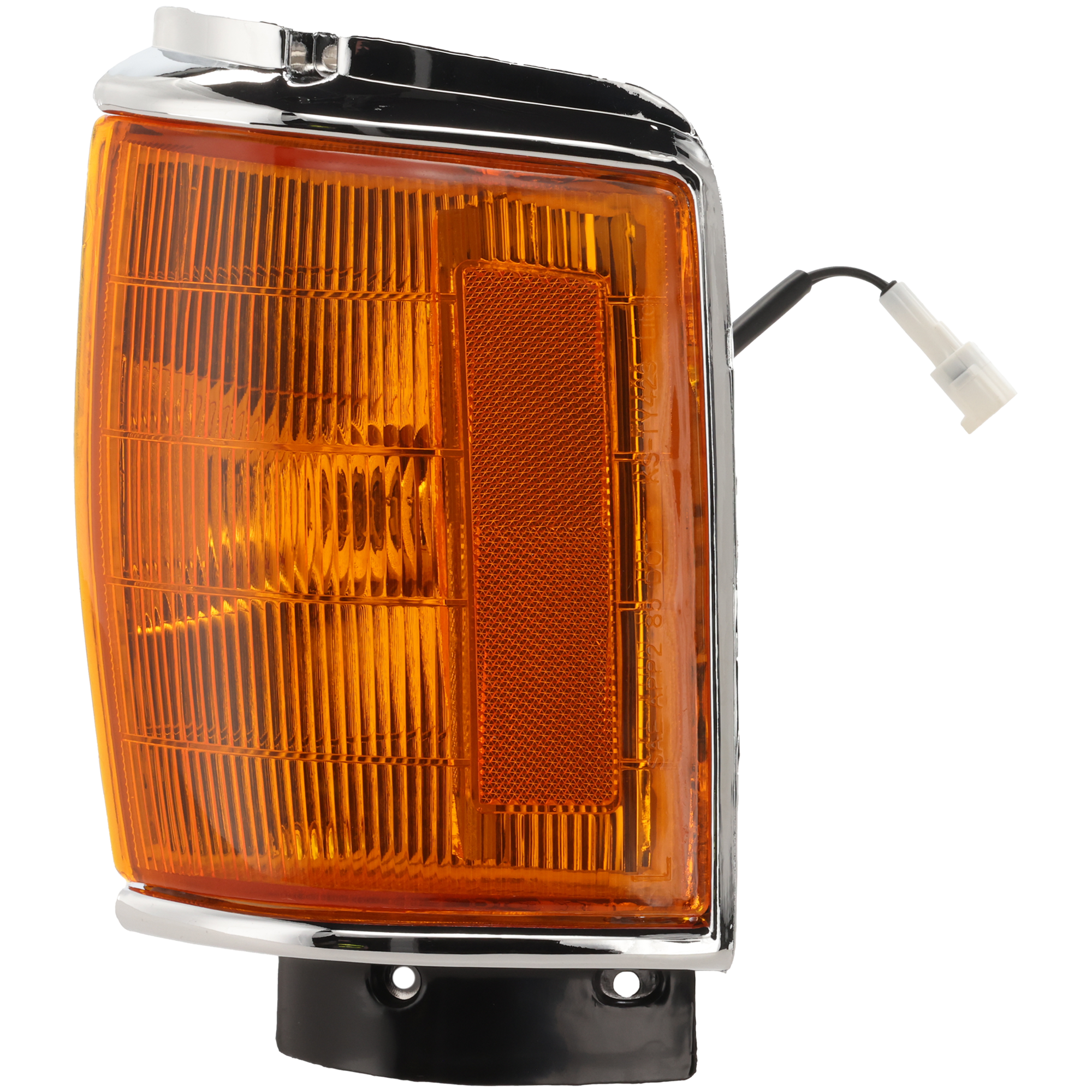 AM TOYOTA P U 87-88-4RUNNER 87-89 CORNER LAMP LH Assembly w Chrome Trim 4WD SKU 18-1251-90 Partslink TO2520119 OEM 8162089168