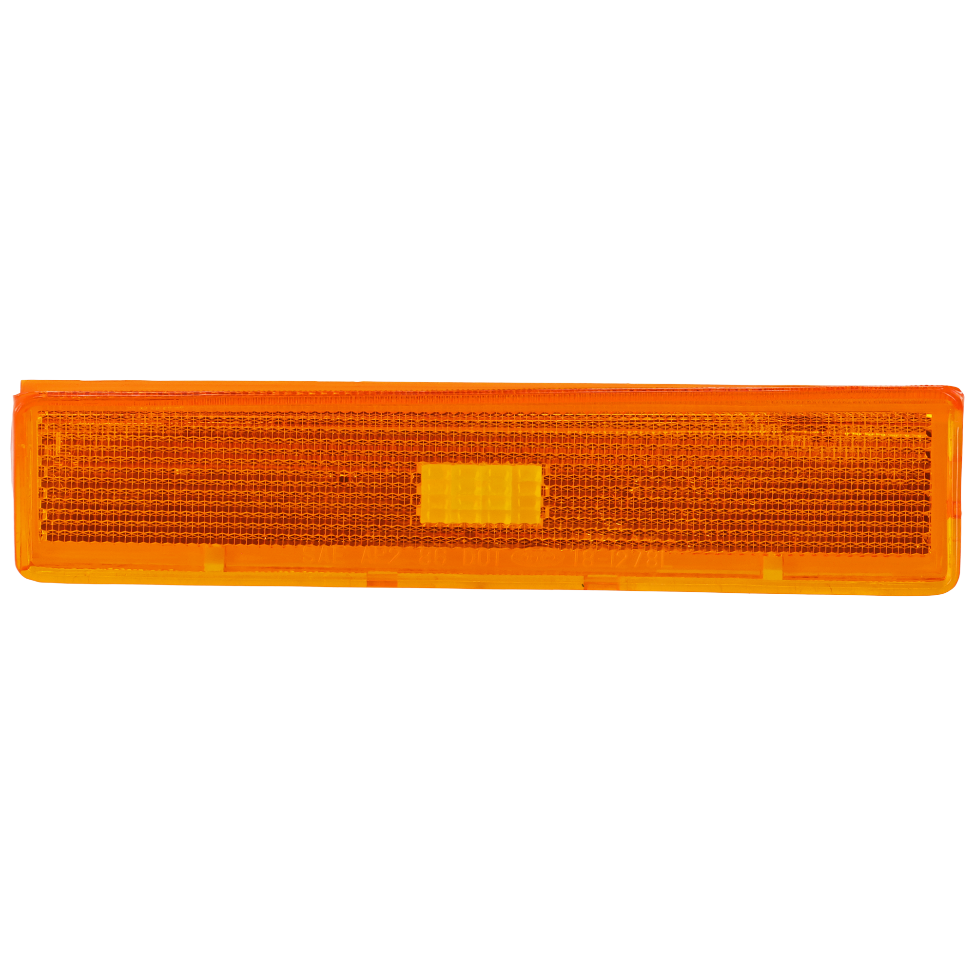 AM F SERIES 80-86 FRONT SIDE MARKER LAMP LH Lens and Housing On Fender SKU 18-1278-01 Partslink FO2550108 OEM EOTZ15A201B