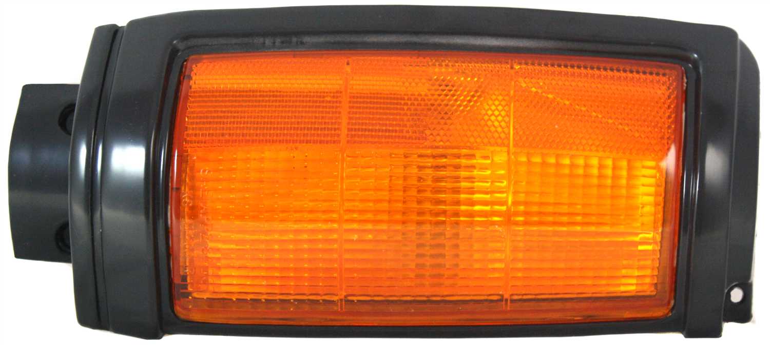 AM MITSUBISHI P U 87-96 CORNER LAMP RH Assembly w Black Trim SKU 18-1417-00 Partslink MI2521102 OEM MB527082