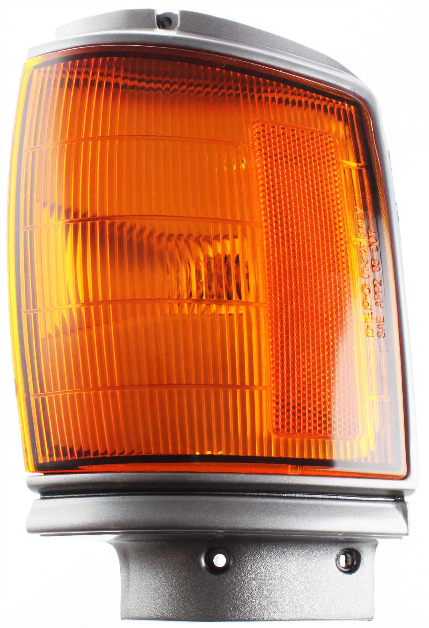 AM TOYOTA P U 87-88 CORNER LAMP LH Assembly w Gray Trim Base Models RWD SKU 18-1432-00 Partslink TO2520115 OEM 8162089162