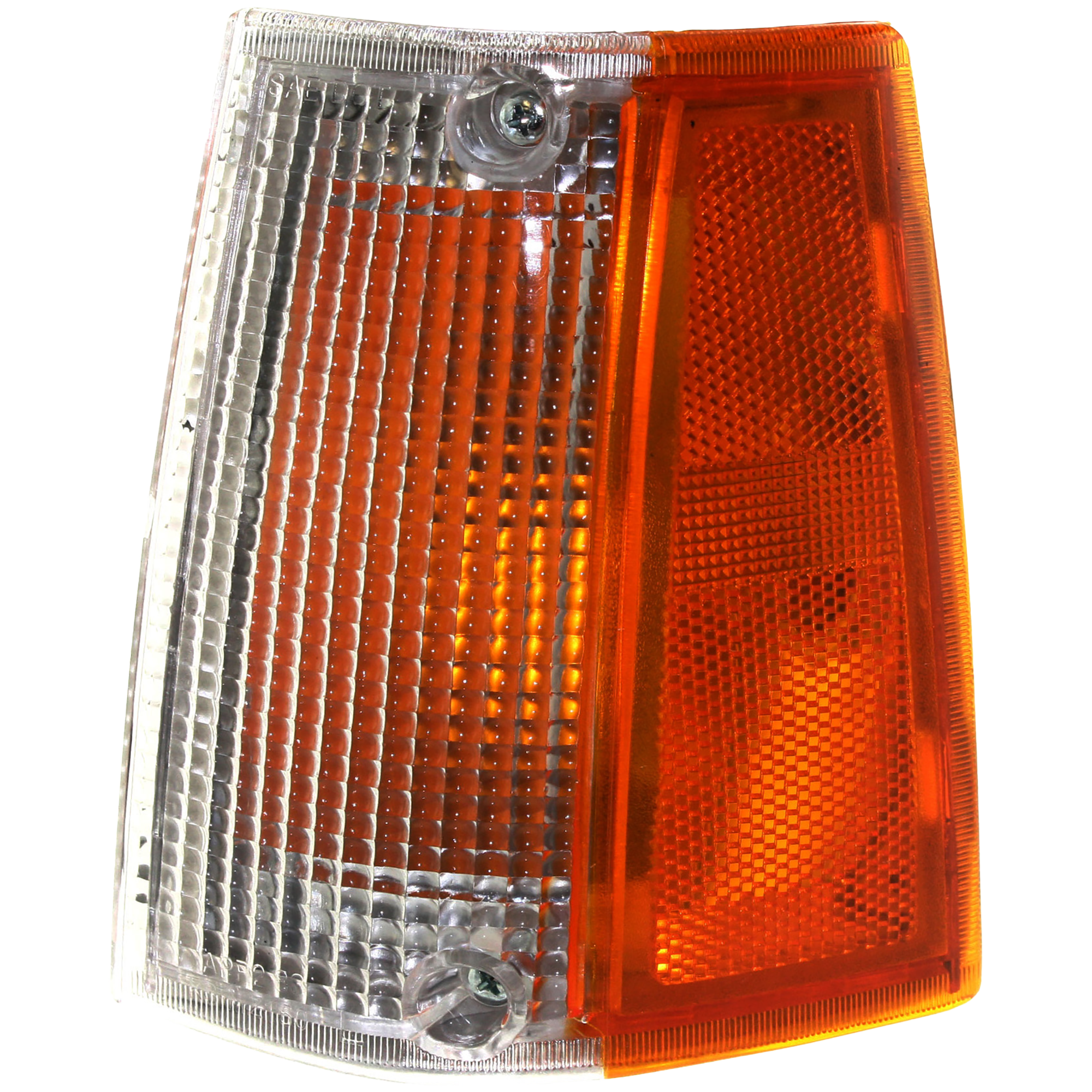 AM MAZDA PICKUP 86-93 CORNER LAMP LH Assembly Side Marker beside the Headlight Corner of Fender SKU 18-1487-00 Partslink MA2550101 OEM UB3951100A