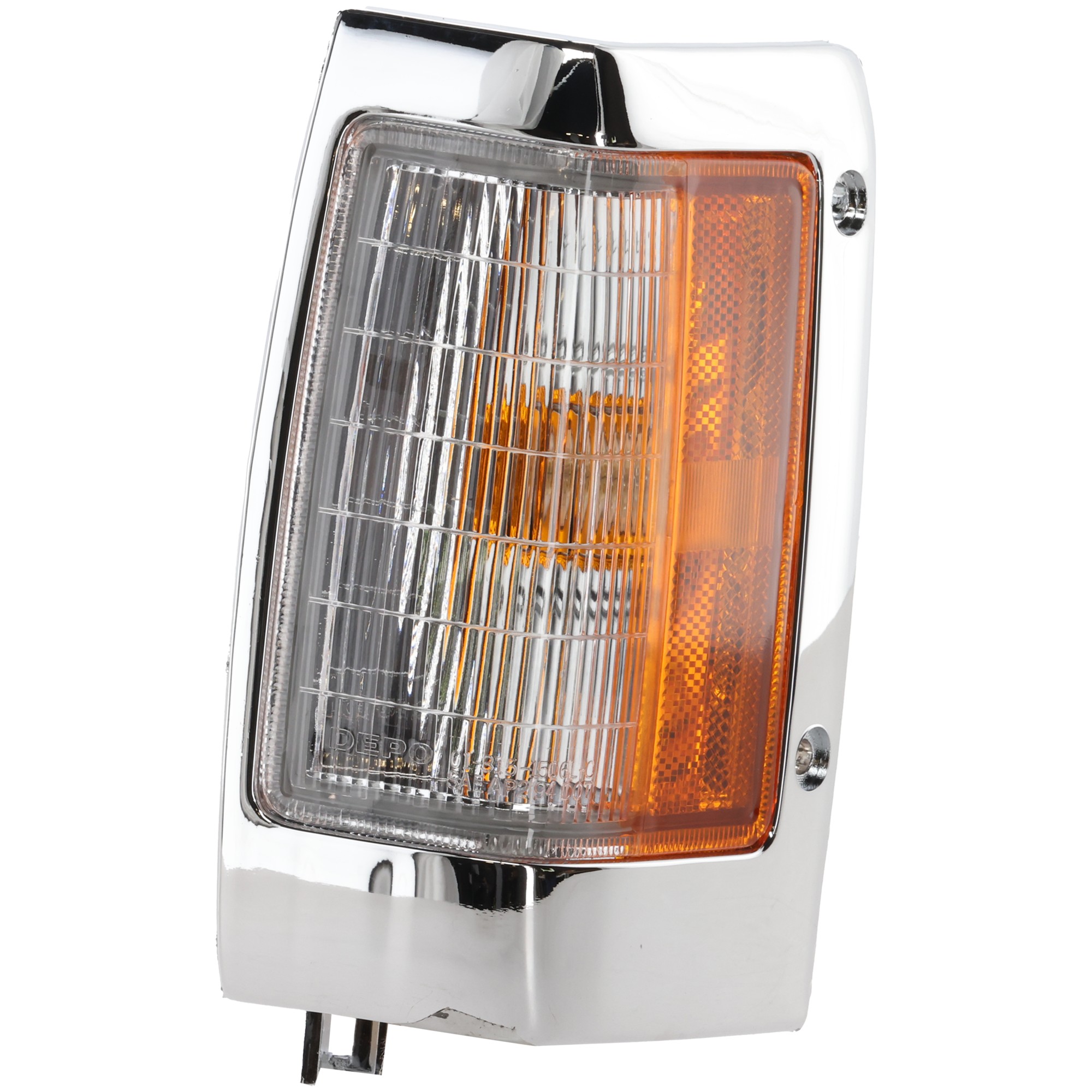 For 1990-1994 D21 Front Left Corner Lights Amber & Clear Plastic B6115-88G00 Q - Bild 1 von 3