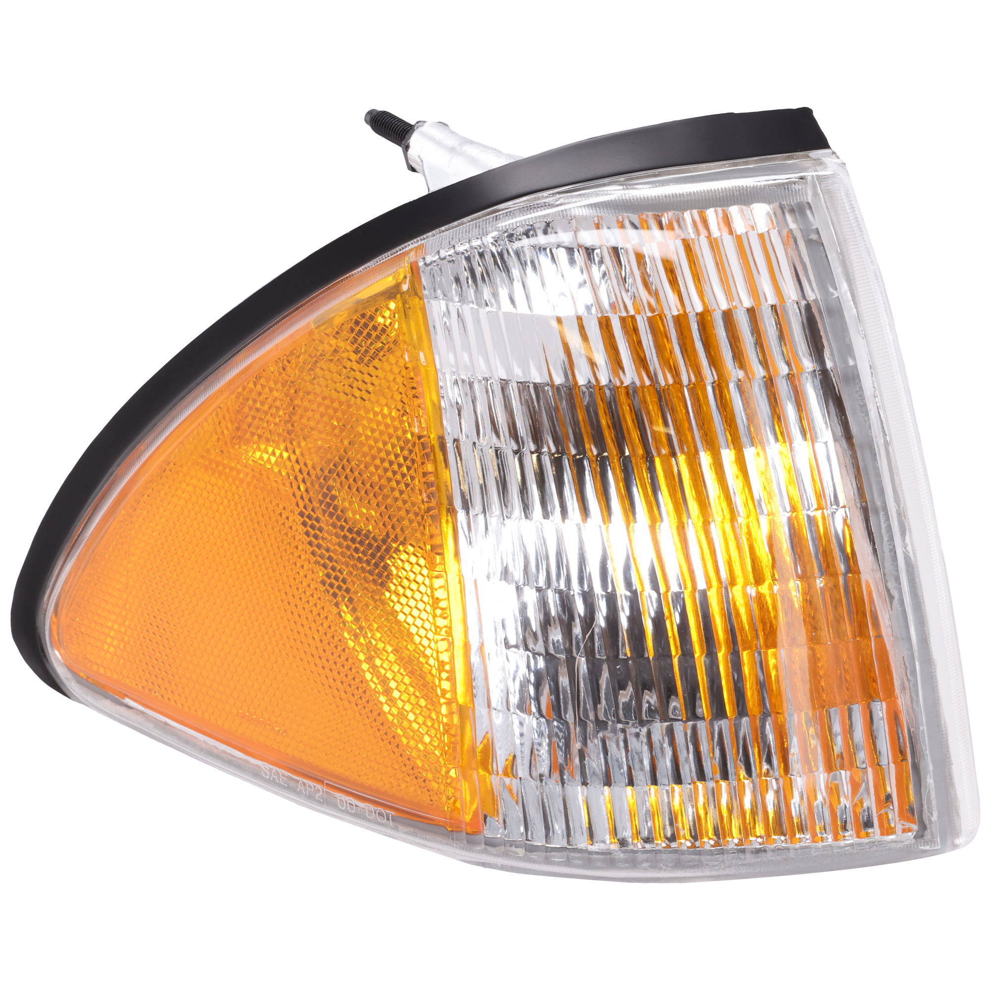 AM MUSTANG 87-93 CORNER LAMP RH Lens and Housing Halogen SKU 18-1879-01 Partslink FO2551103 OEM E7ZZ15A201A