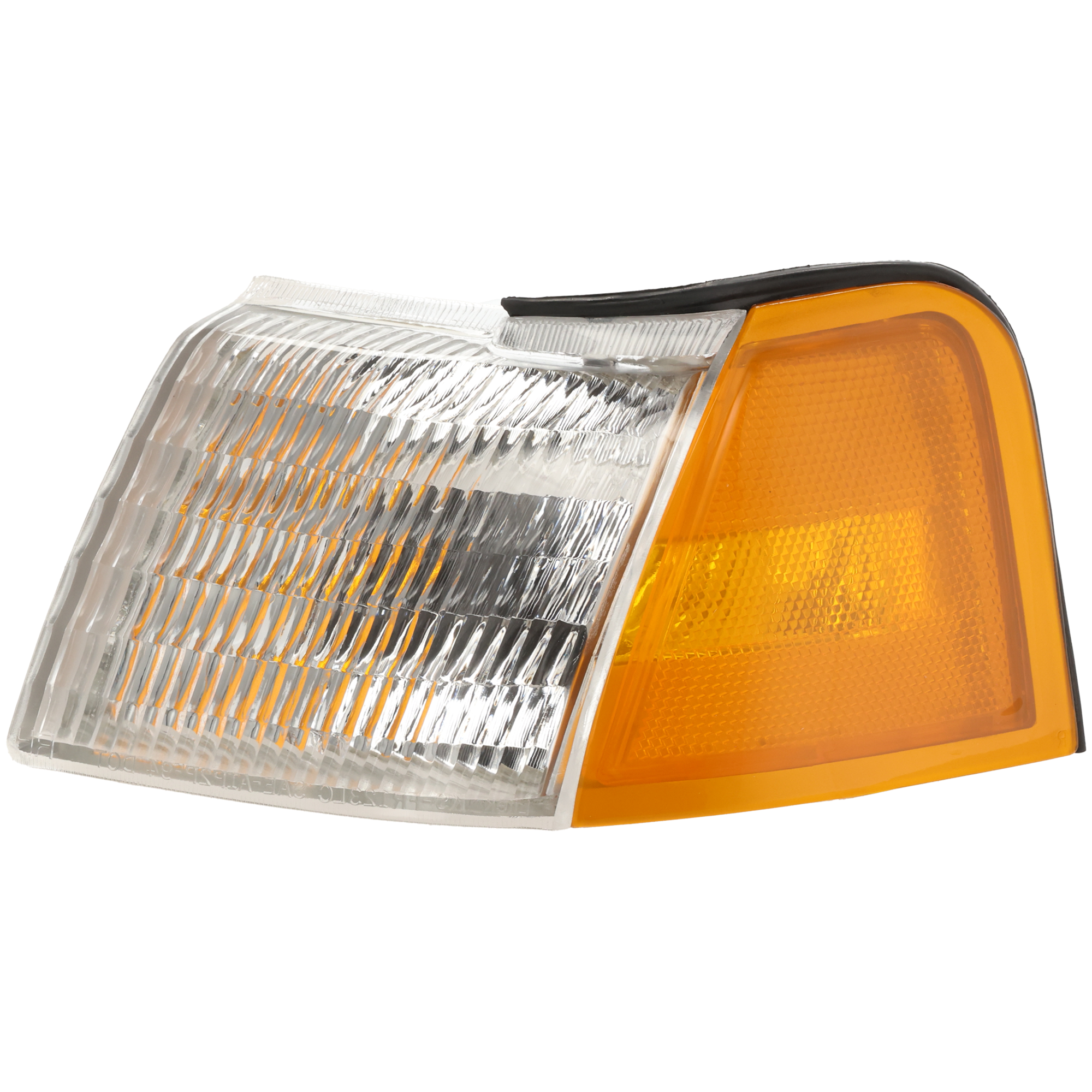 AM COUGAR 89-95 CORNER LAMP LH Lens and Housing SKU 18-1975-01 Partslink FO2520113 OEM E9SZ13201A