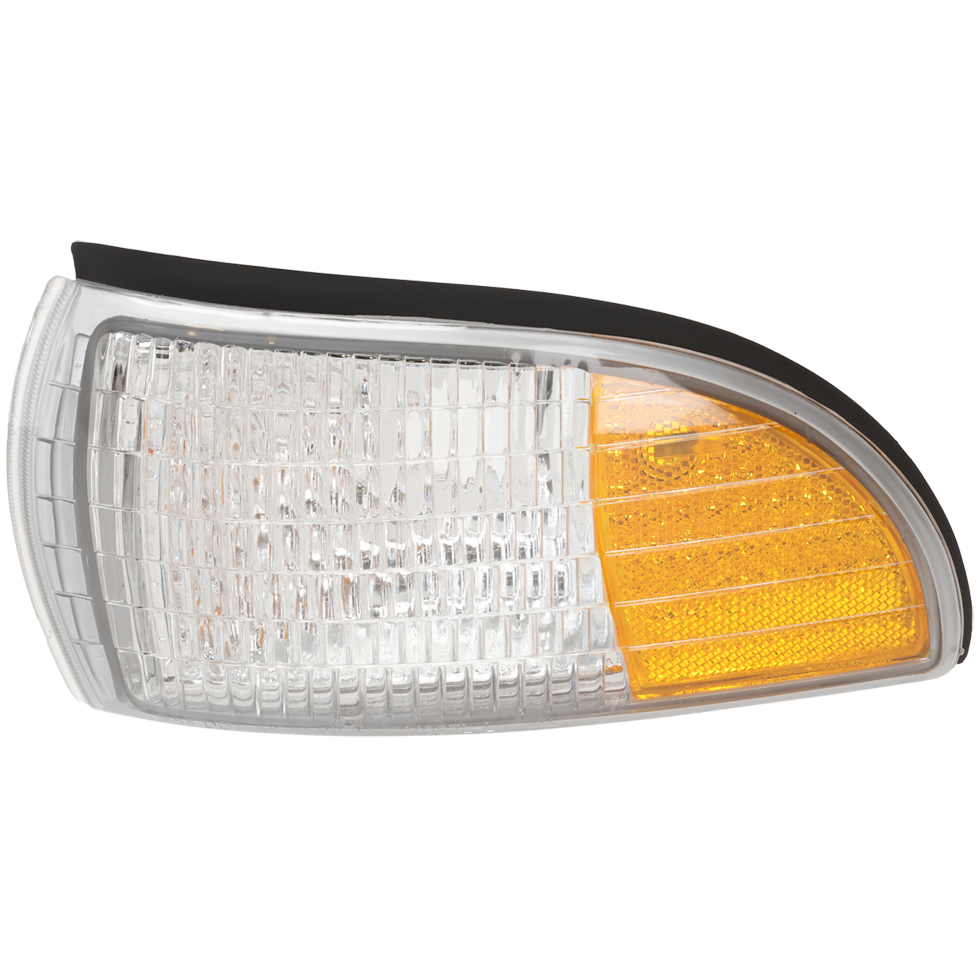 AM CAPRICE 91-96 FRONT SIDE MARKER LAMP LH Lens and Housing w Cornering Lamp SKU 18-1989-01 Partslink GM2520120 OEM 5976555