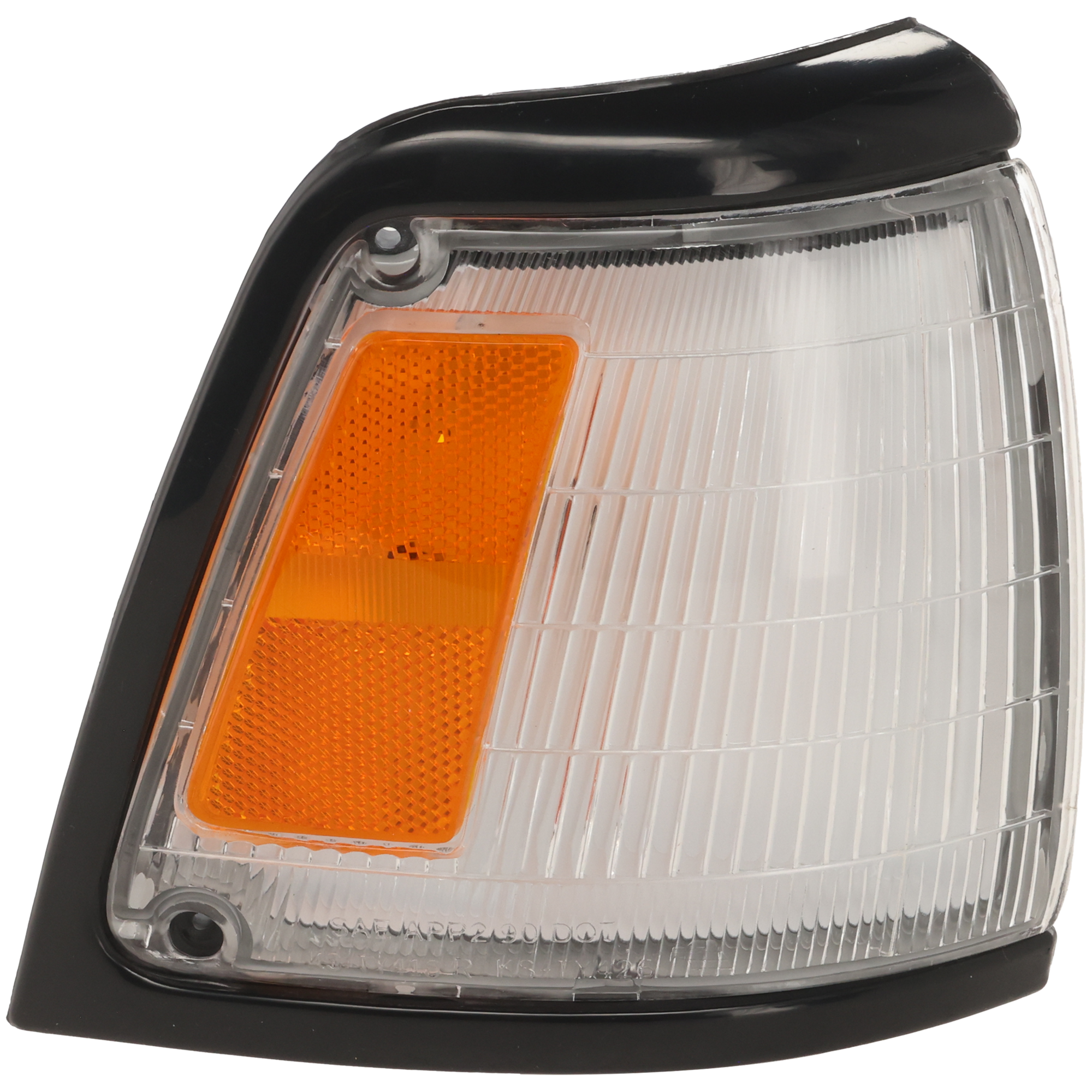 AM TOYOTA PICKUP 92-95 CORNER LAMP RH Assembly w Black Trim 2WD SKU 18-1990-00 Partslink TO2521127 OEM 8161035080