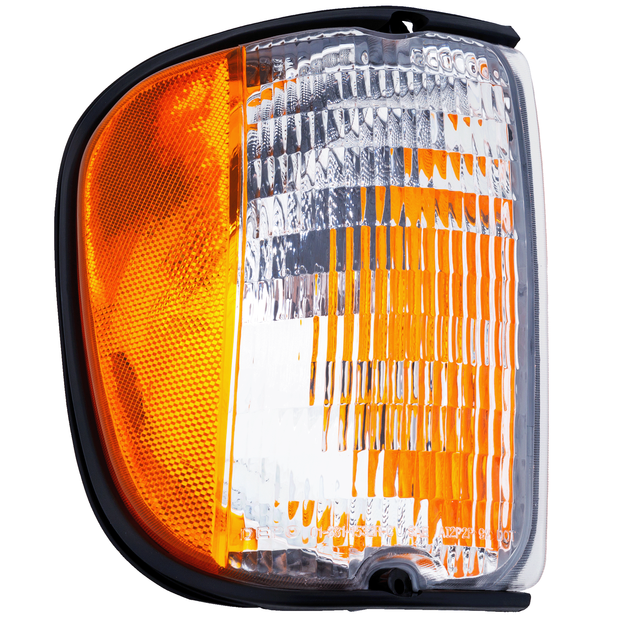 AM ECONOLINE VAN 92-03 CORNER LAMP RH Lens and Housing Park Side Marker Lamp To 12-2-02 SKU 18-3120-01 Partslink FO2521122 OEM F2UZ13200A