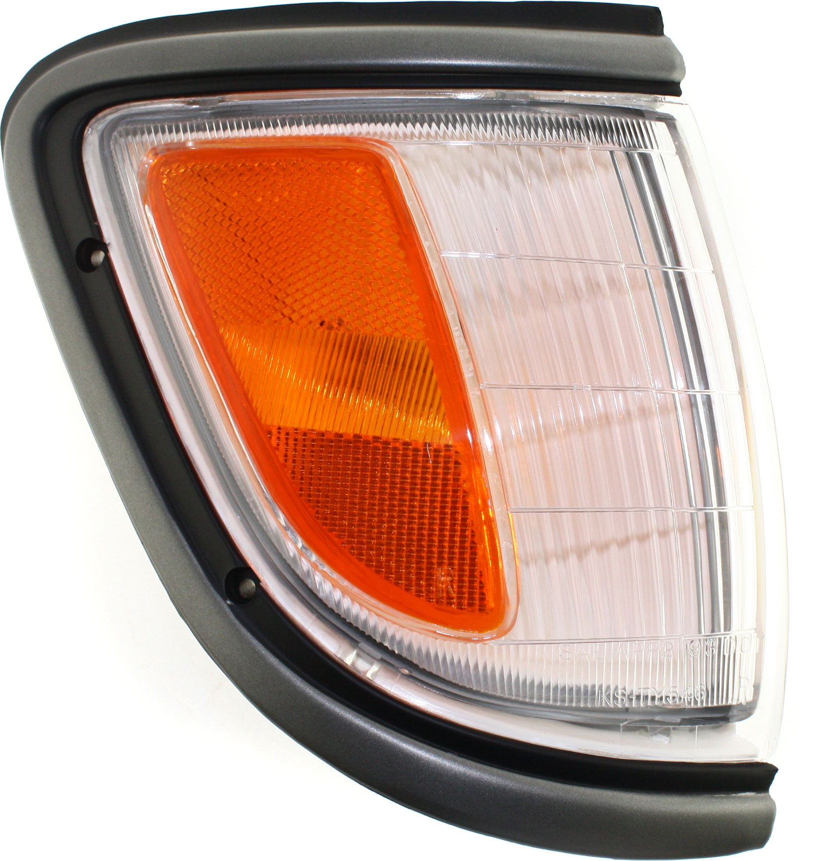 AM TACOMA 95-96 CORNER LAMP RH Assembly w Black Trim RWD SKU 18-3195-00 Partslink TO2521141 OEM 8161004010