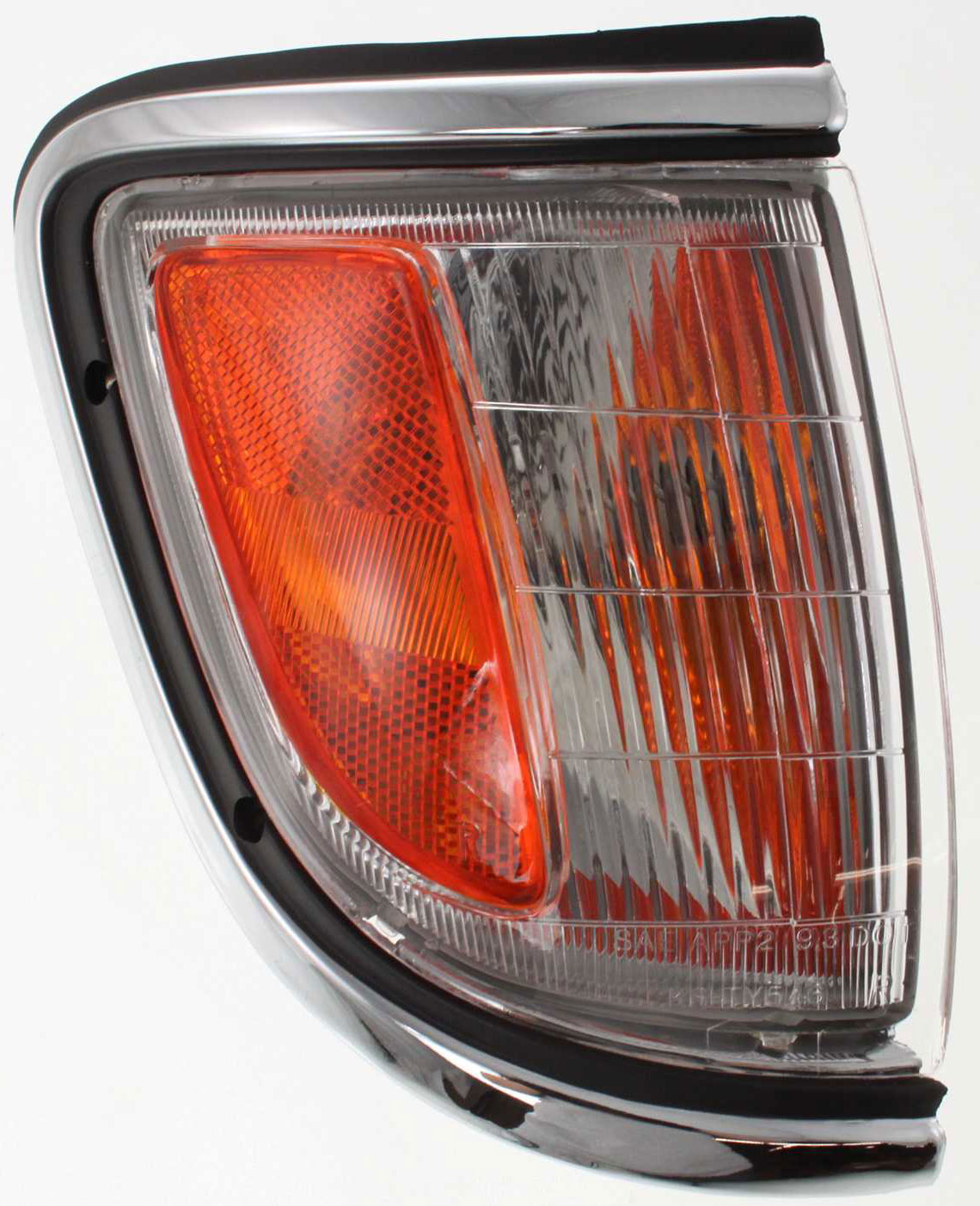 AM TACOMA 95-96 CORNER LAMP RH Assembly w Chrome Trim RWD SKU 18-3195-36 Partslink TO2521142 OEM 8161004020