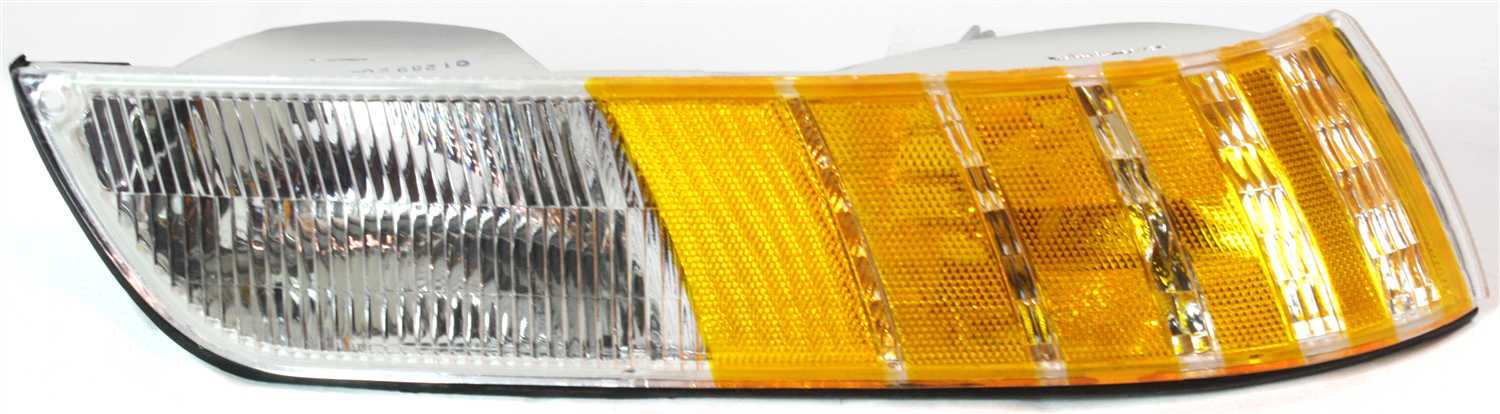 AM GRAND MARQUIS 92-94 CORNER LAMP RH Lens and Housing w Marker Lamp SKU 18-3373-01 Partslink FO2551114 OEM F2MY15A201C
